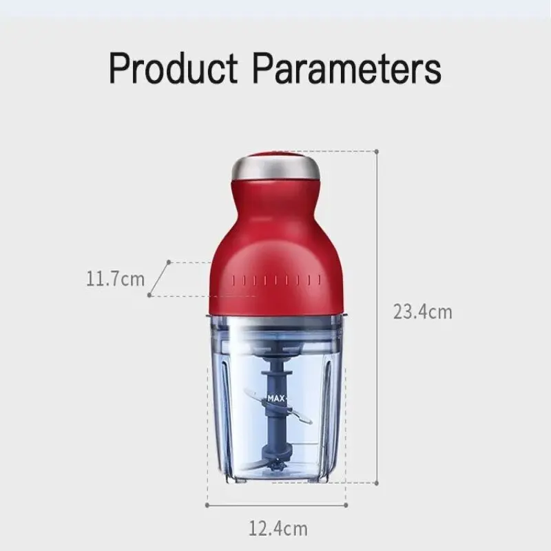 Multifunctional Juice Extractor & Meat Chopper, Ergonomic ABS Stainless Steel 500ML Kitchen Household Food Processor
Multifunctional Juice Extractor & Meat Chopper, Ergonomic ABS Stainless Steel 500ML Kitchen Household Food Processor