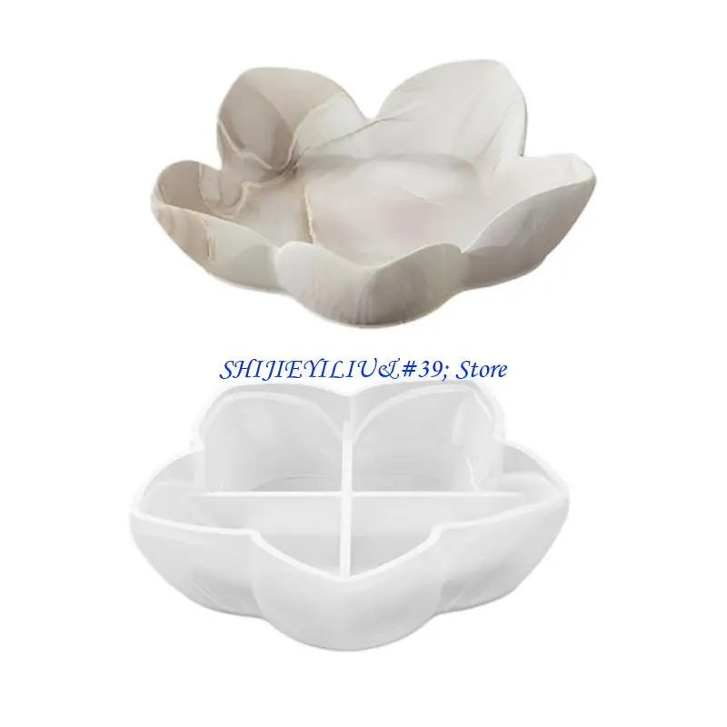E21F Flower Shaped Storage Tray Mold Epoxy Mould for Handmade Decoration and Gift Making Projects Display Dish Accessories
E21F Flower Shaped Storage Tray Mold Epoxy Mould for Handmade Decoration and Gift Making Projects Display Dish Accessories