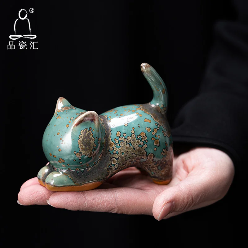 Creative Kitten Ceramic Tea Pet Small Ornaments Desktop Coffee Table Decoration Crafts
Creative Kitten Ceramic Tea Pet Small Ornaments Desktop Coffee Table Decoration Crafts
