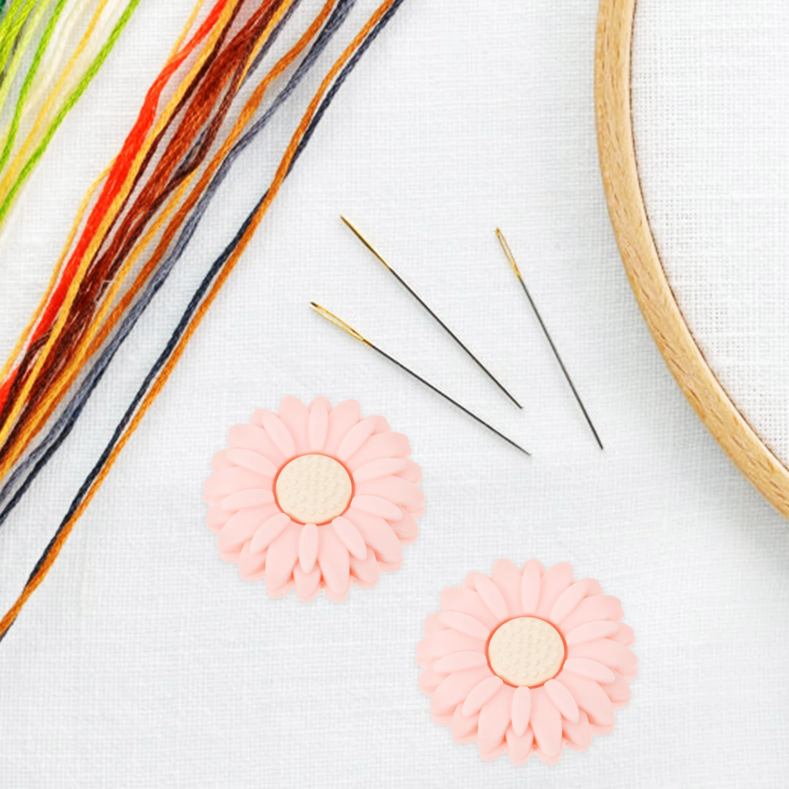 10pcs Sunflower Daisy Silicone Knitting Needle Tip Protectors 30MM Pink White Stoppers Sewing Protective Covers Point Caps
10pcs Sunflower Daisy Silicone Knitting Needle Tip Protectors 30MM Pink White Stoppers Sewing Protective Covers Point Caps