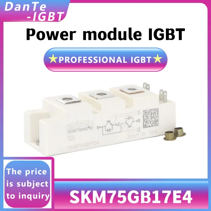 IGBT новый модуль, высокомощный выпрямитель, оригинальный точечный выпрямитель SKM75GB17E4
IGBT новый модуль, высокомощный выпрямитель, оригинальный точечный выпрямитель SKM75GB17E4