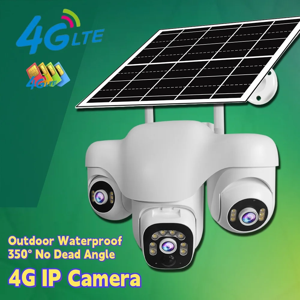V380 Pro 4G Solar Camera 15MP 10X Zoom Triple Lens CCTV Outdoor Triple Screen PIR Motion Detection Security Surveillance Camera
V380 Pro 4G Solar Camera 15MP 10X Zoom Triple Lens CCTV Outdoor Triple Screen PIR Motion Detection Security Surveillance Camera