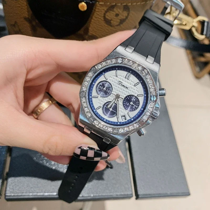 Oak Watch Women's Internet celebrity Women's diamond-encrusted multi-function niche women's Simple
Oak Watch Women's Internet celebrity Women's diamond-encrusted multi-function niche women's Simple