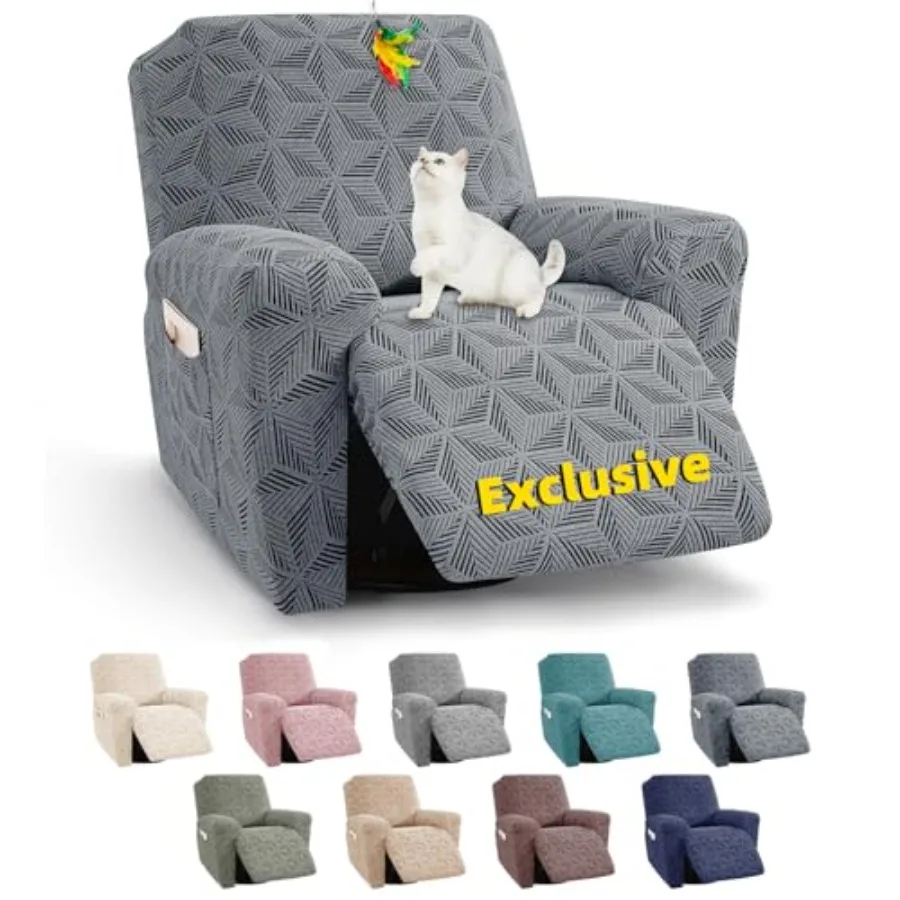 Recliner Chair Cover Stretch Recliner Slipcover for er Geometric Jacquard Reclining Couch Cover Furniture Protector for Pets an
Recliner Chair Cover Stretch Recliner Slipcover for er Geometric Jacquard Reclining Couch Cover Furniture Protector for Pets an