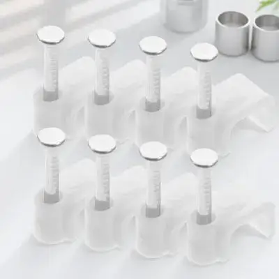 500pcs Cable Staples PP Material Wire Clips for Wall Floor Coax Extension Cord Organizer Heavy Duty Acid Resistant Strong
500pcs Cable Staples PP Material Wire Clips for Wall Floor Coax Extension Cord Organizer Heavy Duty Acid Resistant Strong