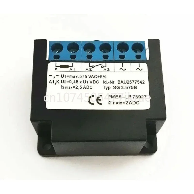 Typ SG 3.575B BAU2577542 U1=max.575VAC+5% motor brake
Typ SG 3.575B BAU2577542 U1=max.575VAC+5% motor brake