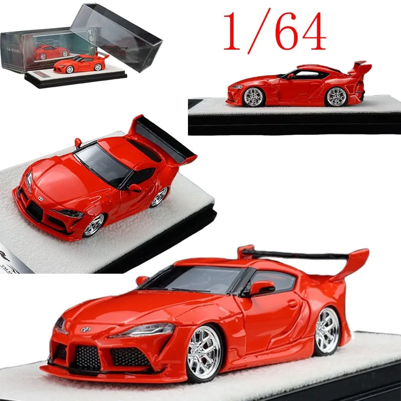Модель YM, литая под давлением масштаб 1/64 Toyota GR Supra Rocket Bunny V3, широкий комплект кузова, модель автомобиля из полирезины, модель автомобиля из сплава, игрушки для мальчиков, подарок
Модель YM, литая под давлением масштаб 1/64 Toyota GR Supra Rocket Bunny V3, широкий комплект кузова, модель автомобиля из полирезины, модель автомобиля из сплава, игрушки для мальчиков, подарок