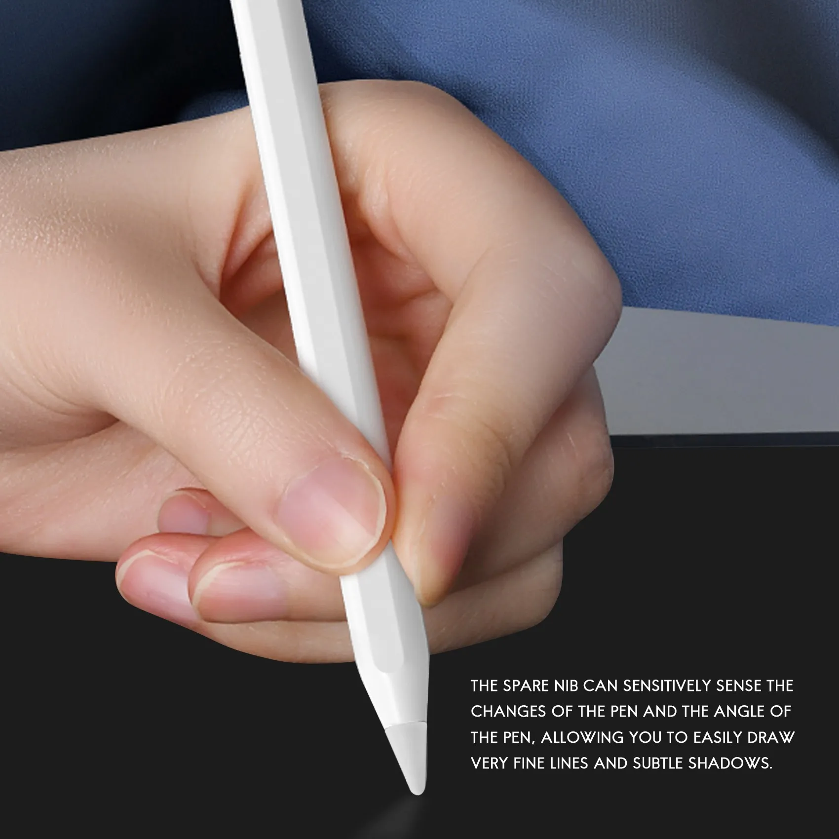 2 шт. подходит для Apple Pencil поколения/второго поколения, сменный стилус для iPad, наконечник стилуса, ручка для экрана
2 шт. подходит для Apple Pencil поколения/второго поколения, сменный стилус для iPad, наконечник стилуса, ручка для экрана