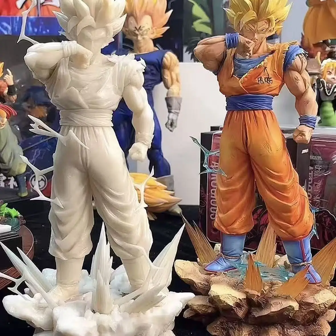 HOT-presale JG studio 33cm Dragon Ball Son Goku Figure SSJ2 Son Goku anime Figures Super Saiyan PVC Statue Model Toys Gifts
HOT-presale JG studio 33cm Dragon Ball Son Goku Figure SSJ2 Son Goku anime Figures Super Saiyan PVC Statue Model Toys Gifts