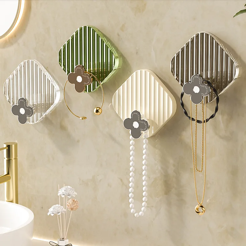 Luxury Diamond-Shaped Rainbow Pattern Hook Wall Hanging Set of 4 - Waterproof No Drilling Needed for Towels Bags Keys Decor
Luxury Diamond-Shaped Rainbow Pattern Hook Wall Hanging Set of 4 - Waterproof No Drilling Needed for Towels Bags Keys Decor