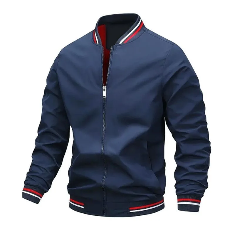 New Spring/Autumn Fashion Solid Color Outdoor Windproof Baseball Jacket Men's Casual Loose Plus Size High Quality Coat
New Spring/Autumn Fashion Solid Color Outdoor Windproof Baseball Jacket Men's Casual Loose Plus Size High Quality Coat