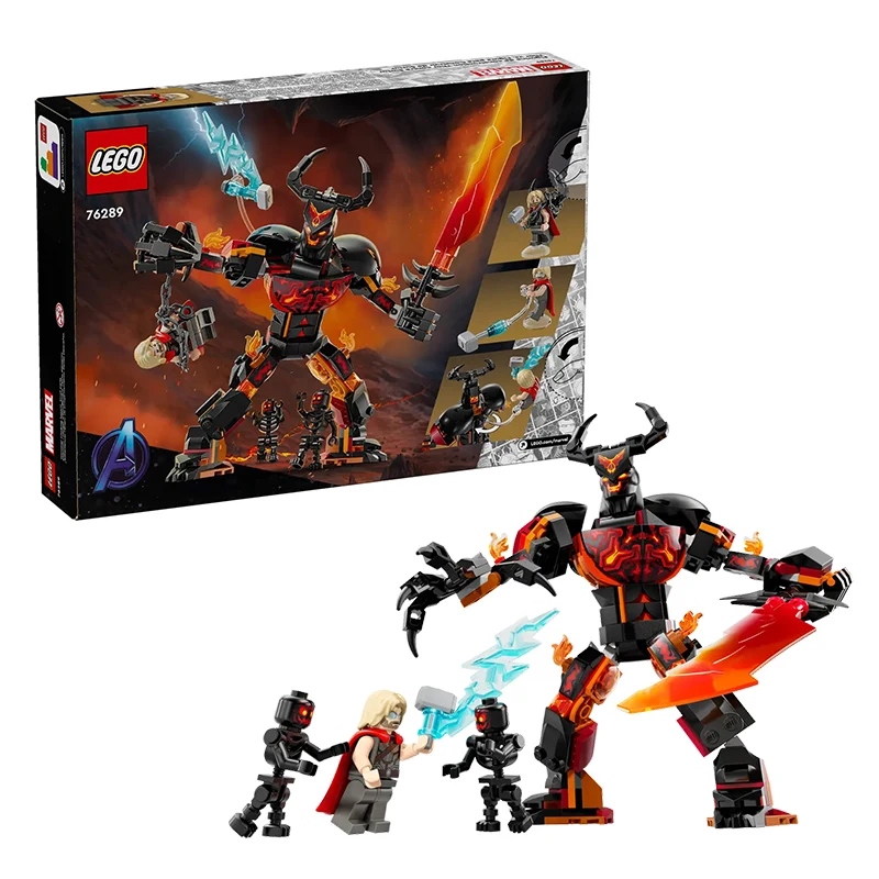 Строительные блоки LEGO 76289, боевая кукла Тор, успокаивающая кукла для мальчиков и девочек, строительные блоки, детская игрушка в подарок
Строительные блоки LEGO 76289, боевая кукла Тор, успокаивающая кукла для мальчиков и девочек, строительные блоки, детская игрушка в подарок