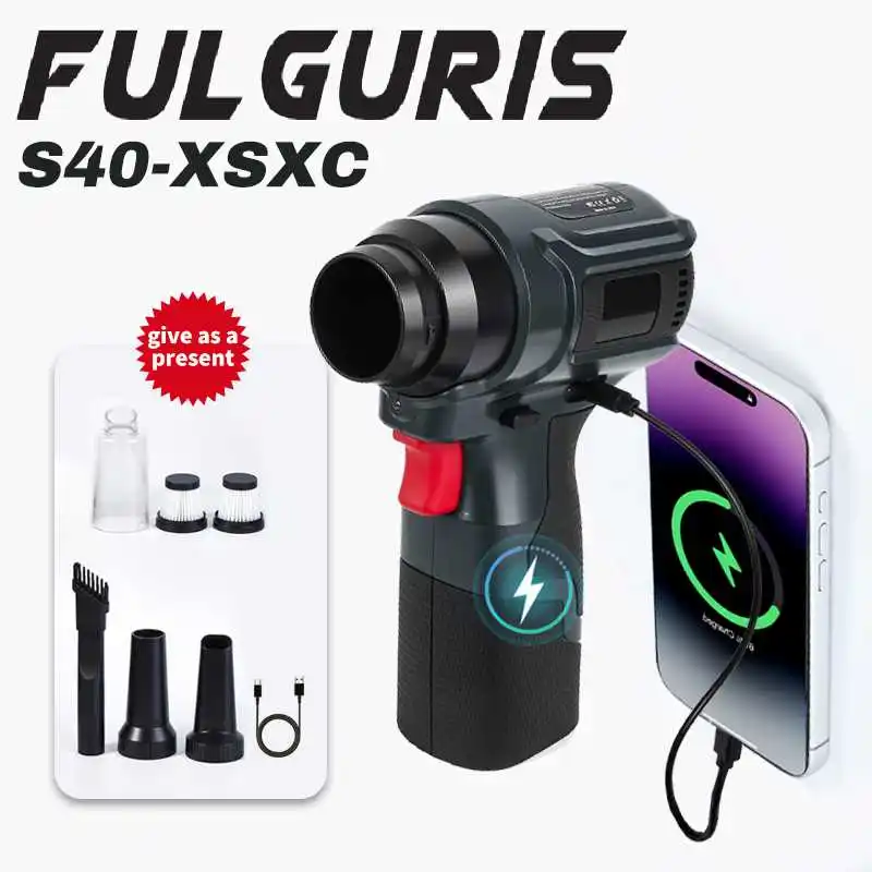 Violent Blower 500g Wind Pressure Brushless Motor 40mm Turbo Jet Fan With 3 Nozzles Dust Blowing Keyboard Cleaning Air Blower
Violent Blower 500g Wind Pressure Brushless Motor 40mm Turbo Jet Fan With 3 Nozzles Dust Blowing Keyboard Cleaning Air Blower