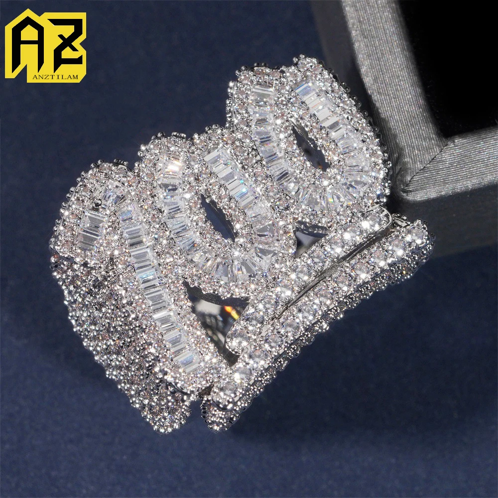 100 Points Ring Diamond Zircon Baguettes Ice Out For Men Women Fashion Bling Hip Hop Jewelry Drop Shipping
100 Points Ring Diamond Zircon Baguettes Ice Out For Men Women Fashion Bling Hip Hop Jewelry Drop Shipping