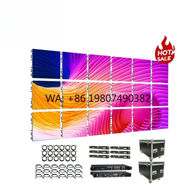 Full Set P2.6 LED Display Panel Fast Splicing Outdoor Advertising Backdrop Commercial Event Video Wall Screen
Full Set P2.6 LED Display Panel Fast Splicing Outdoor Advertising Backdrop Commercial Event Video Wall Screen