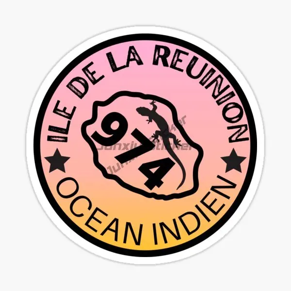 Reunion Island 974 Flag Map Waterproof Vinyl Decal Car Accessories Car Sticker
Reunion Island 974 Flag Map Waterproof Vinyl Decal Car Accessories Car Sticker