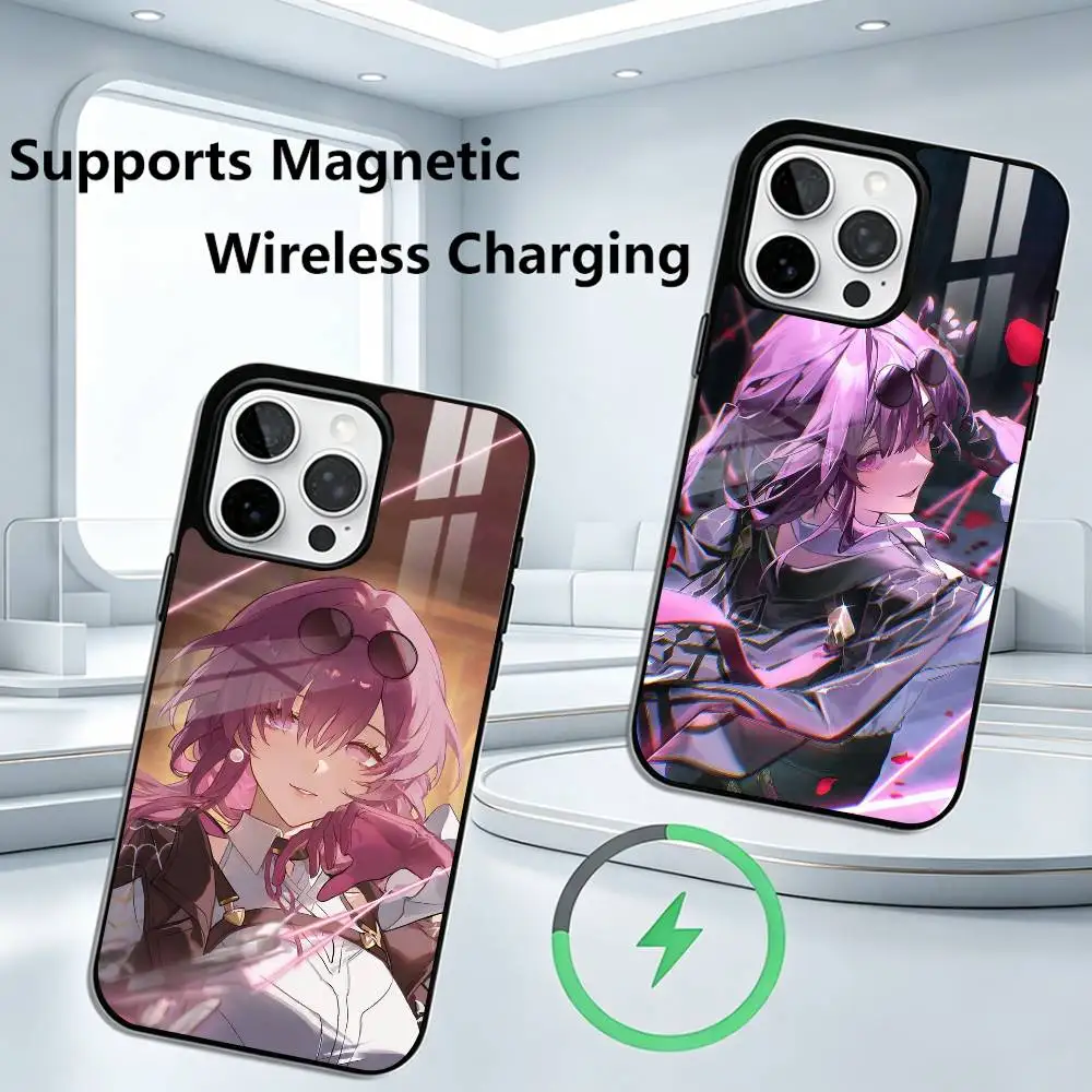 Kafka H-Honkai S-Star R-Rail Phone Case For iPhone17,16,15,14,13,12, Compatible with magnetic wireless charging
Kafka H-Honkai S-Star R-Rail Phone Case For iPhone17,16,15,14,13,12, Compatible with magnetic wireless charging