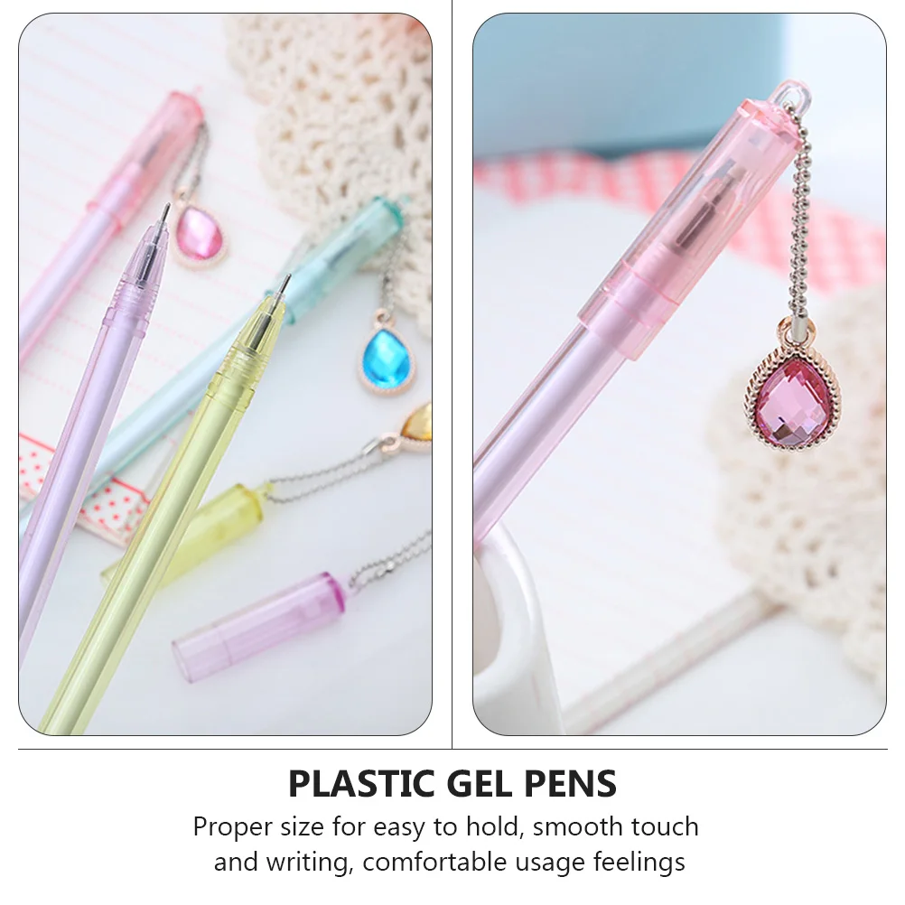 10 Pcs Creative Chicken Heart Pen Writing Stationery Gel Pens with Pendant Student
10 Pcs Creative Chicken Heart Pen Writing Stationery Gel Pens with Pendant Student