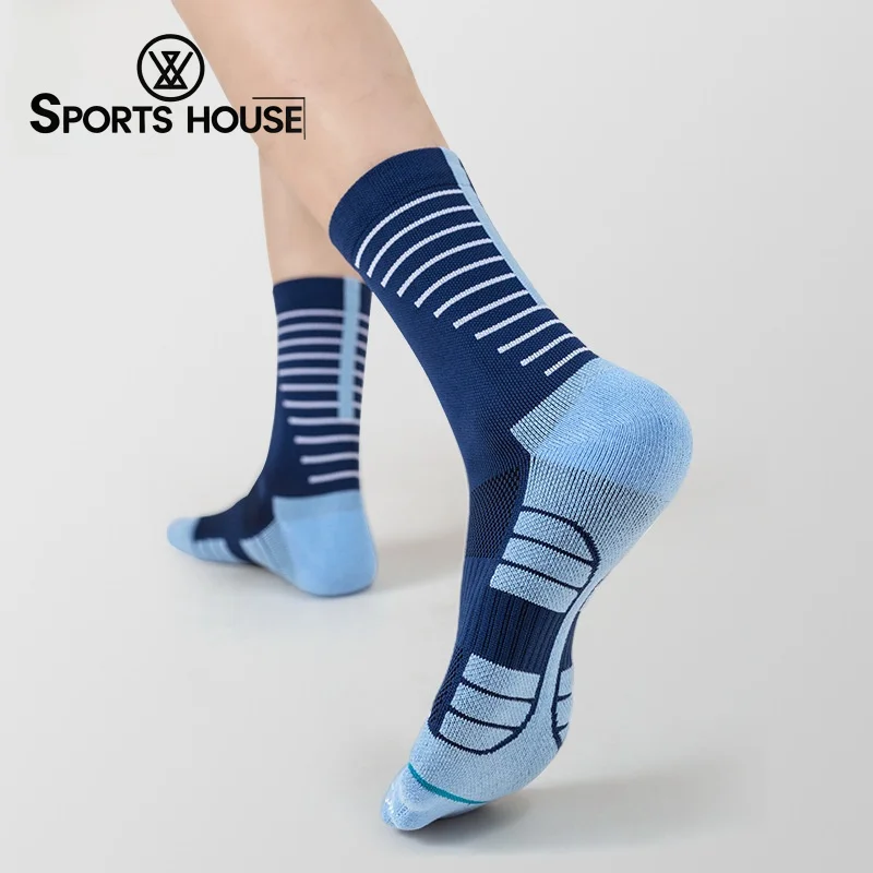 Sport's House Men's Mid-Calf Lightweight Breathable Quick-Drying Cycling Socks,Towel Bottom Comfortable Athletic Socks
Sport's House Men's Mid-Calf Lightweight Breathable Quick-Drying Cycling Socks,Towel Bottom Comfortable Athletic Socks