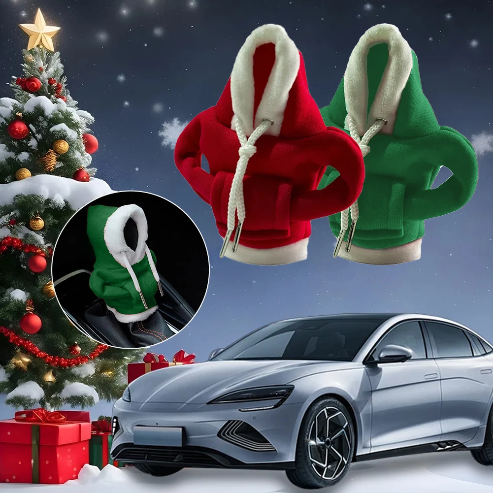 Universal Hoodie Car Gear Shift Cover Christmas Car Decor Gear Shift Knob Cover for Manual/Automatic Shift Knob Car Accessories
Universal Hoodie Car Gear Shift Cover Christmas Car Decor Gear Shift Knob Cover for Manual/Automatic Shift Knob Car Accessories