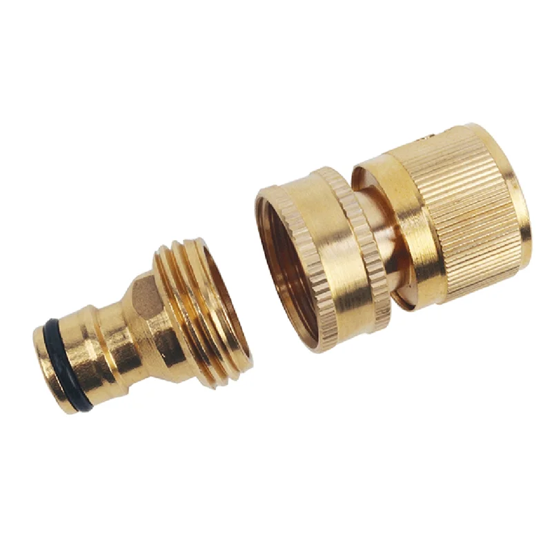 ABFS Brass 3/4Inch Threaded Quick Connector, Garden Water Connector, Car Washing Machine Male/Female 3/4Inch
ABFS Brass 3/4Inch Threaded Quick Connector, Garden Water Connector, Car Washing Machine Male/Female 3/4Inch