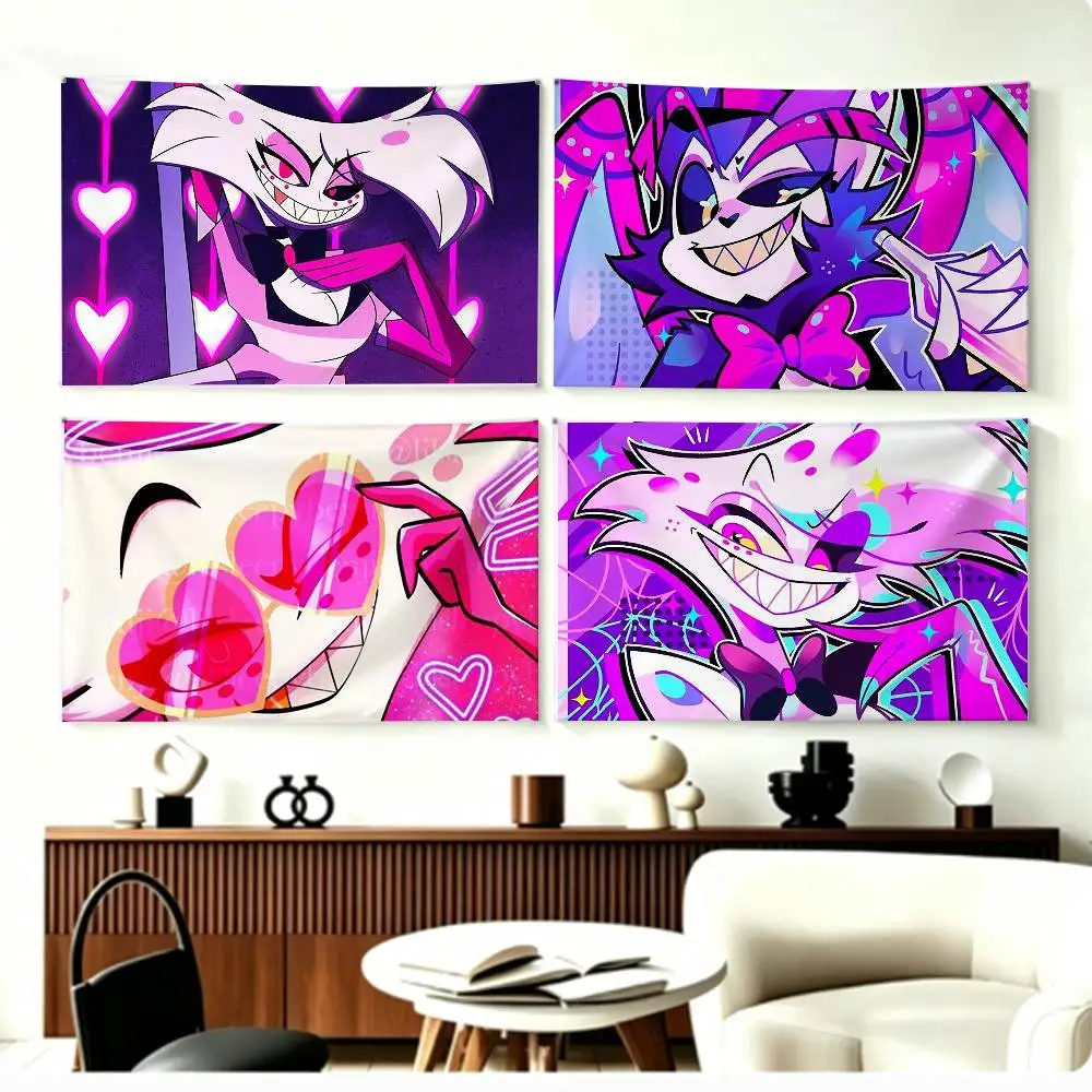 COOL Angel Dust H-Hazbin H-Hotel Flags Wall Hanging Background Art Banner for Bedroom Home Outdoor Decor
COOL Angel Dust H-Hazbin H-Hotel Flags Wall Hanging Background Art Banner for Bedroom Home Outdoor Decor