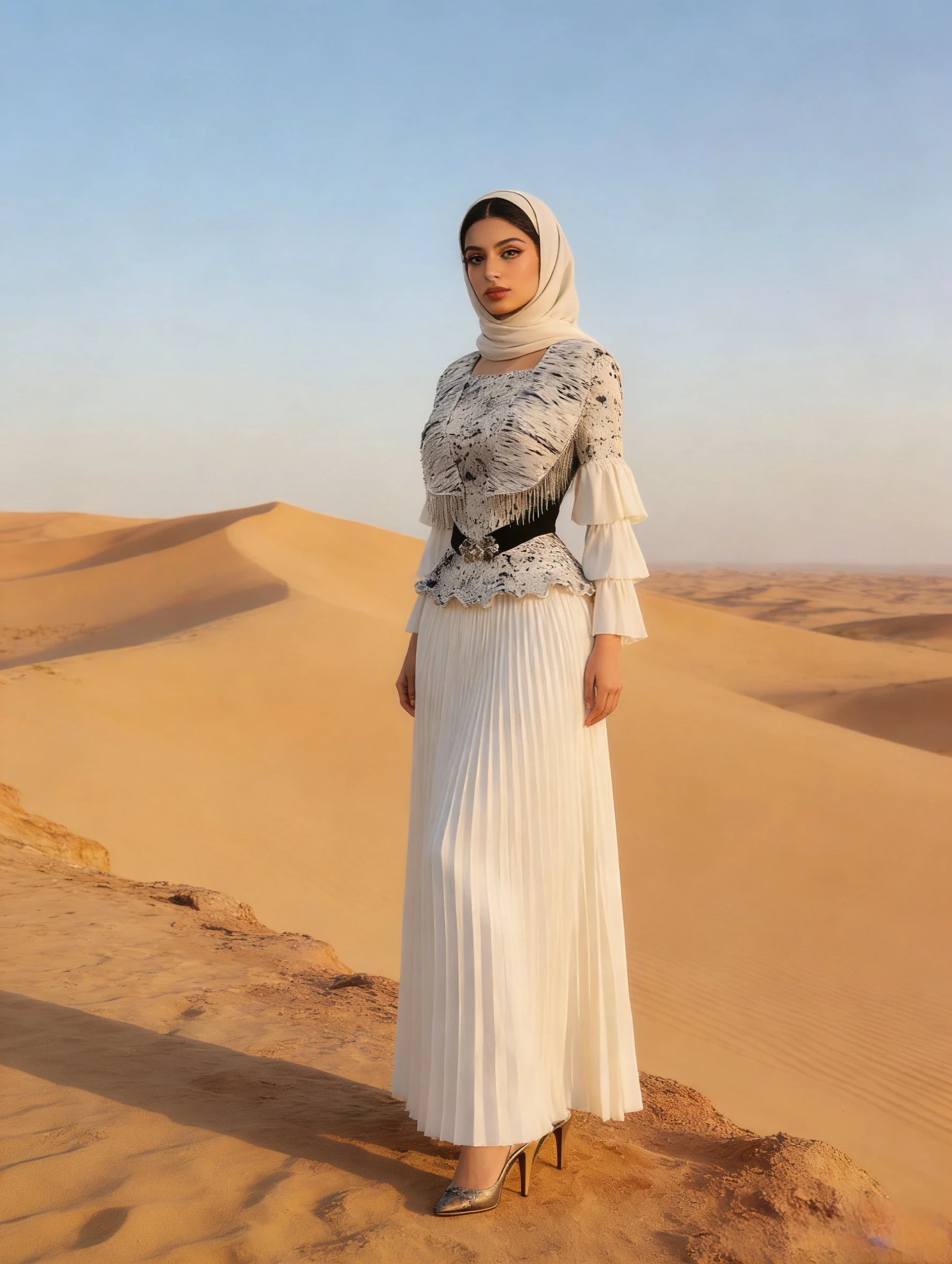Miyaki Women 2 Piece Set Marble Print Long Sleeve Top + Pleated Maxi Skirt Elegant Outfit 2026
Miyaki Women 2 Piece Set Marble Print Long Sleeve Top + Pleated Maxi Skirt Elegant Outfit 2026