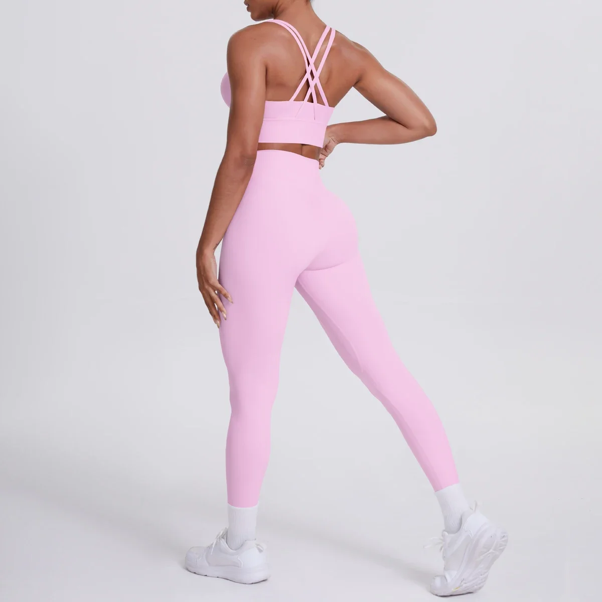 2PCS Yoga Set Nude Feeling Workout Sets Women Tracksuit Gym Push Up Fitness Running Workout Sportwear Sport Bra Leggings Suit
2PCS Yoga Set Nude Feeling Workout Sets Women Tracksuit Gym Push Up Fitness Running Workout Sportwear Sport Bra Leggings Suit