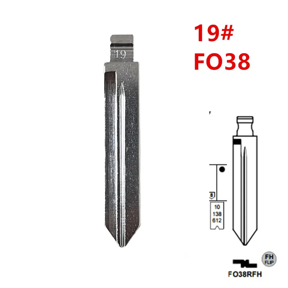 10 шт. необрезанные металлические лезвия для ключей 19 # FO38 для Ford Lincoln Mercury в США для KD Keydiy Xhorse VVDI Пульты Универсальный No 19
10 шт. необрезанные металлические лезвия для ключей 19 # FO38 для Ford Lincoln Mercury в США для KD Keydiy Xhorse VVDI Пульты Универсальный No 19