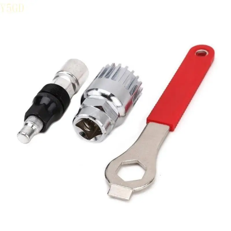 Y5GD Bicycles Crank Puller Set with Extension Shafts Bottom Bracket Removers for Disassembly and Assembly
Y5GD Bicycles Crank Puller Set with Extension Shafts Bottom Bracket Removers for Disassembly and Assembly