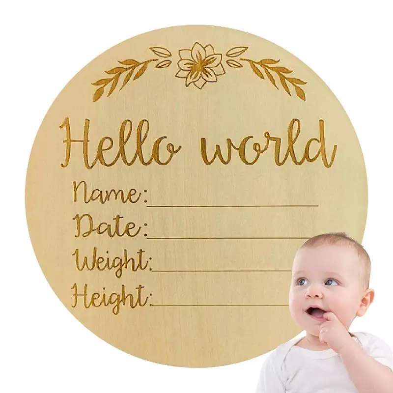 Birth Announcement Sign Wooden Birth Name Date Recording Sign Photography Props Keeping The Child Mmoment For Living Room
Birth Announcement Sign Wooden Birth Name Date Recording Sign Photography Props Keeping The Child Mmoment For Living Room