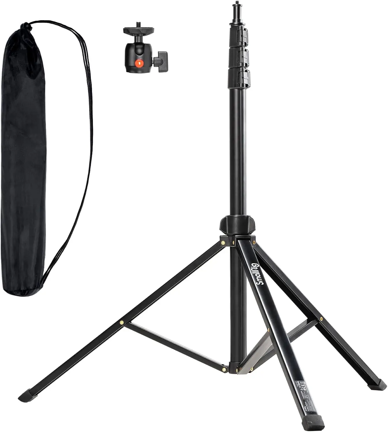 RA-S200 78.7' Black Aluminum Light Stand, Supports 4kg, Compatible with Softboxes, Reflectors, Studio Lights
RA-S200 78.7' Black Aluminum Light Stand, Supports 4kg, Compatible with Softboxes, Reflectors, Studio Lights