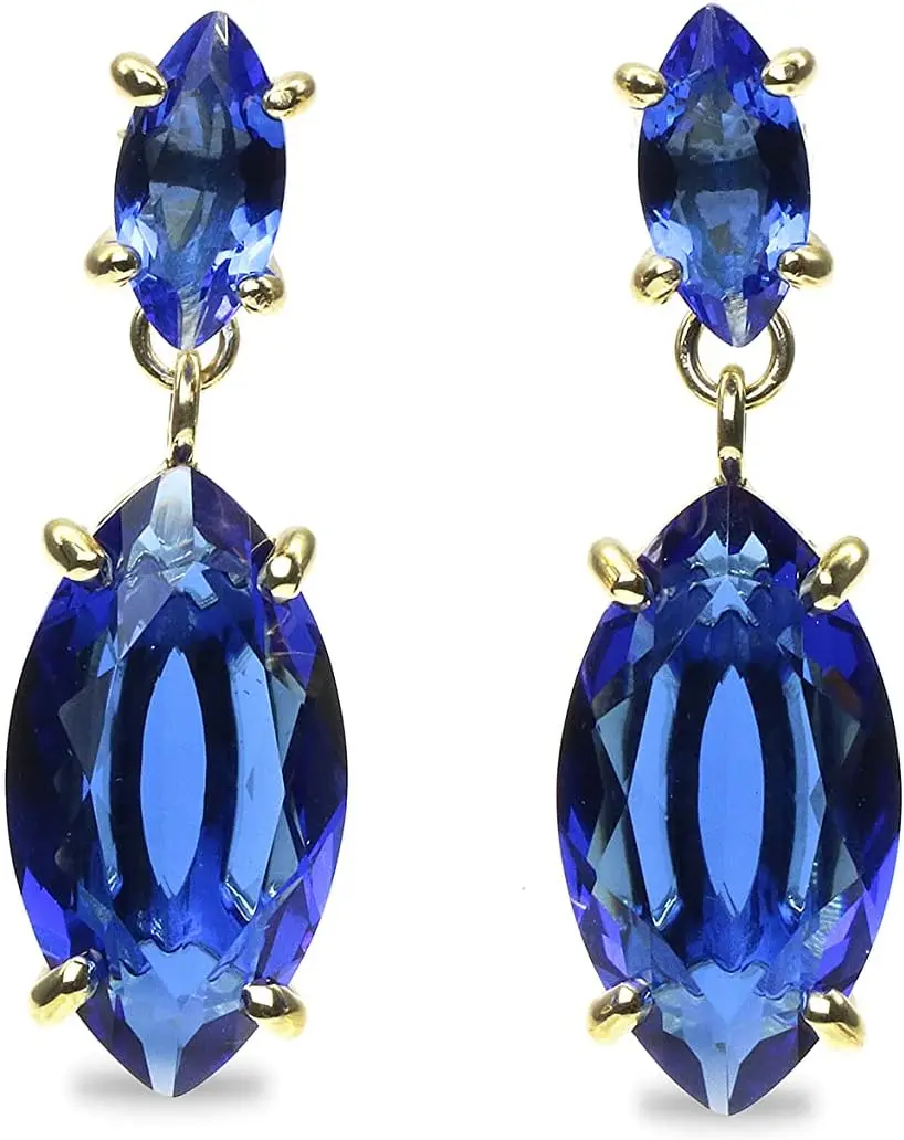 Vibrant Double Sapphire Earrings - Elegant Statement Earrings for Any Occasion
Vibrant Double Sapphire Earrings - Elegant Statement Earrings for Any Occasion