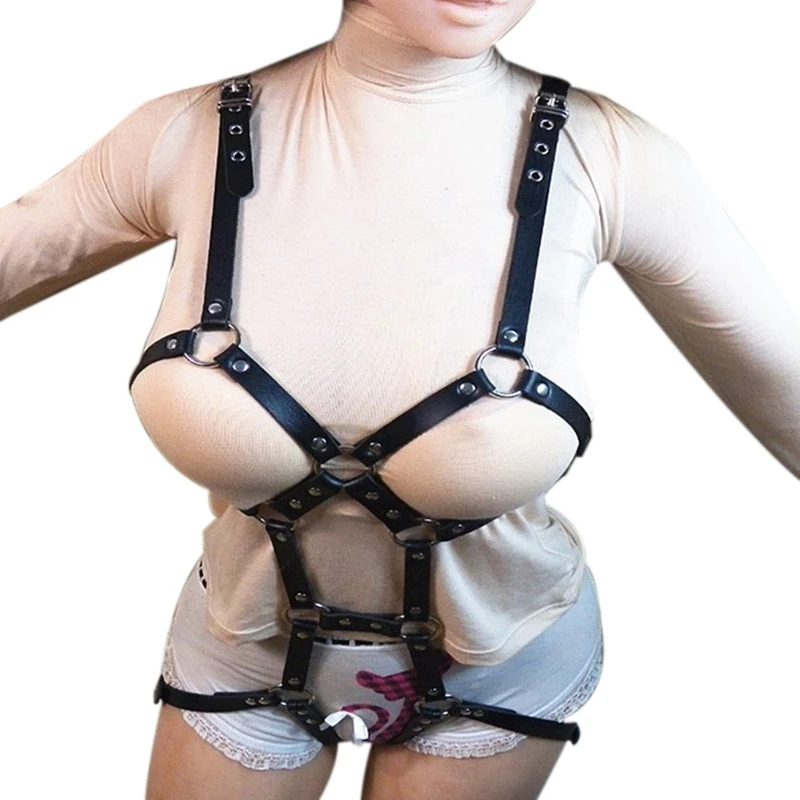 Sexy Female Leather Harness Underwear Garter Man Punk Gothic Leg Ring Bondage Belt Waist Chain
Sexy Female Leather Harness Underwear Garter Man Punk Gothic Leg Ring Bondage Belt Waist Chain