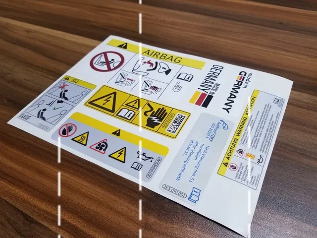 Car Sticker Warning NO AIRBAGS Splicing Quality Engine Fault Airbag Sticker set 20CM
Car Sticker Warning NO AIRBAGS Splicing Quality Engine Fault Airbag Sticker set 20CM