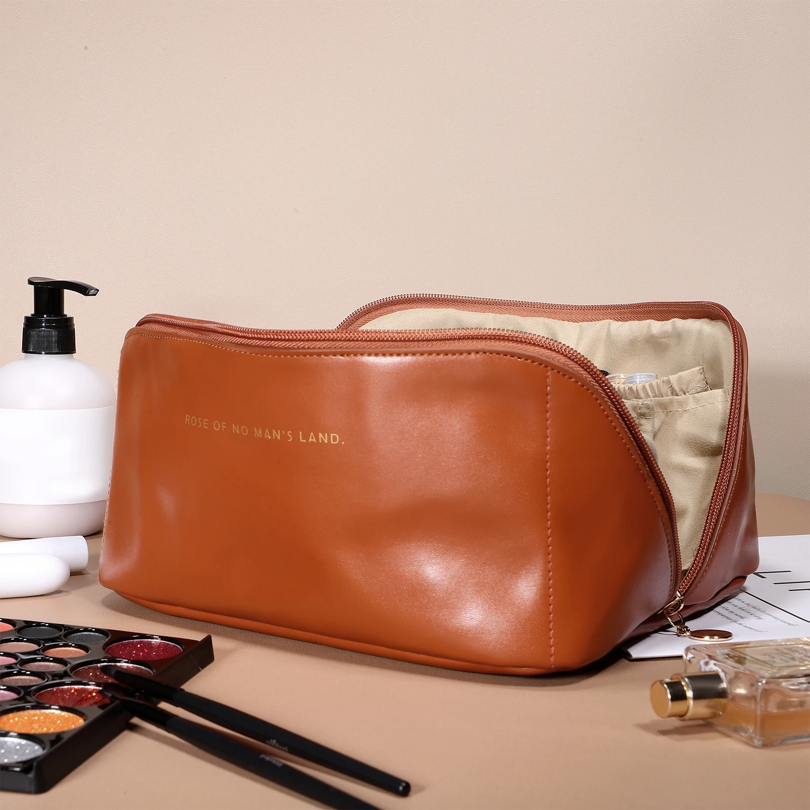 Waterproof Bag Large Capacity Pu Toiletry Organizer Travel Makeup Storage Durable Wash Bag For Toiletries Portable
Waterproof Bag Large Capacity Pu Toiletry Organizer Travel Makeup Storage Durable Wash Bag For Toiletries Portable