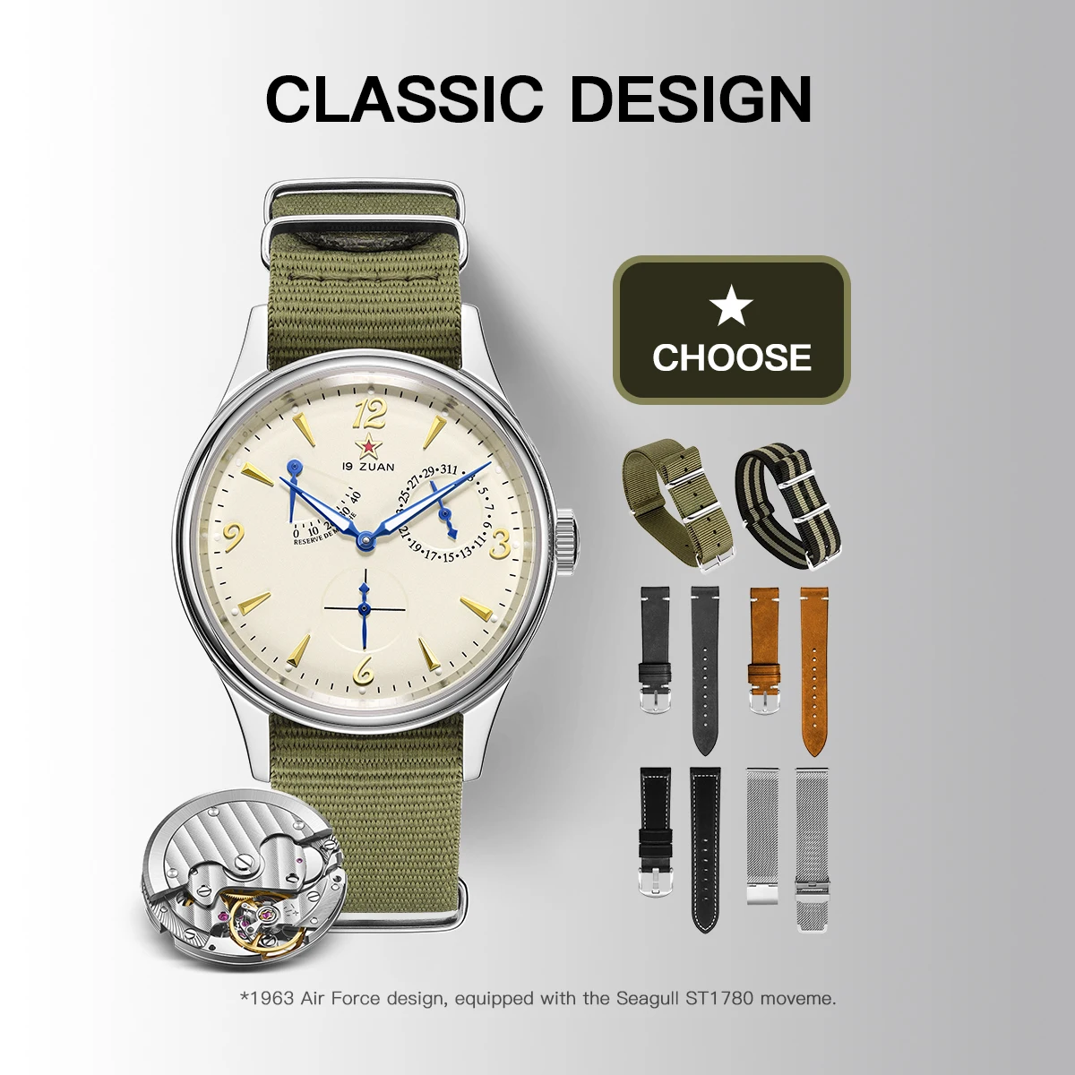 Мужские часы-пилот Seagull 1963 года, 40 мм ST1780, автоматический механический механизм, сапфировое стекло, ретро-стиль, водонепроницаемость, 50 м
Мужские часы-пилот Seagull 1963 года, 40 мм ST1780, автоматический механический механизм, сапфировое стекло, ретро-стиль, водонепроницаемость, 50 м