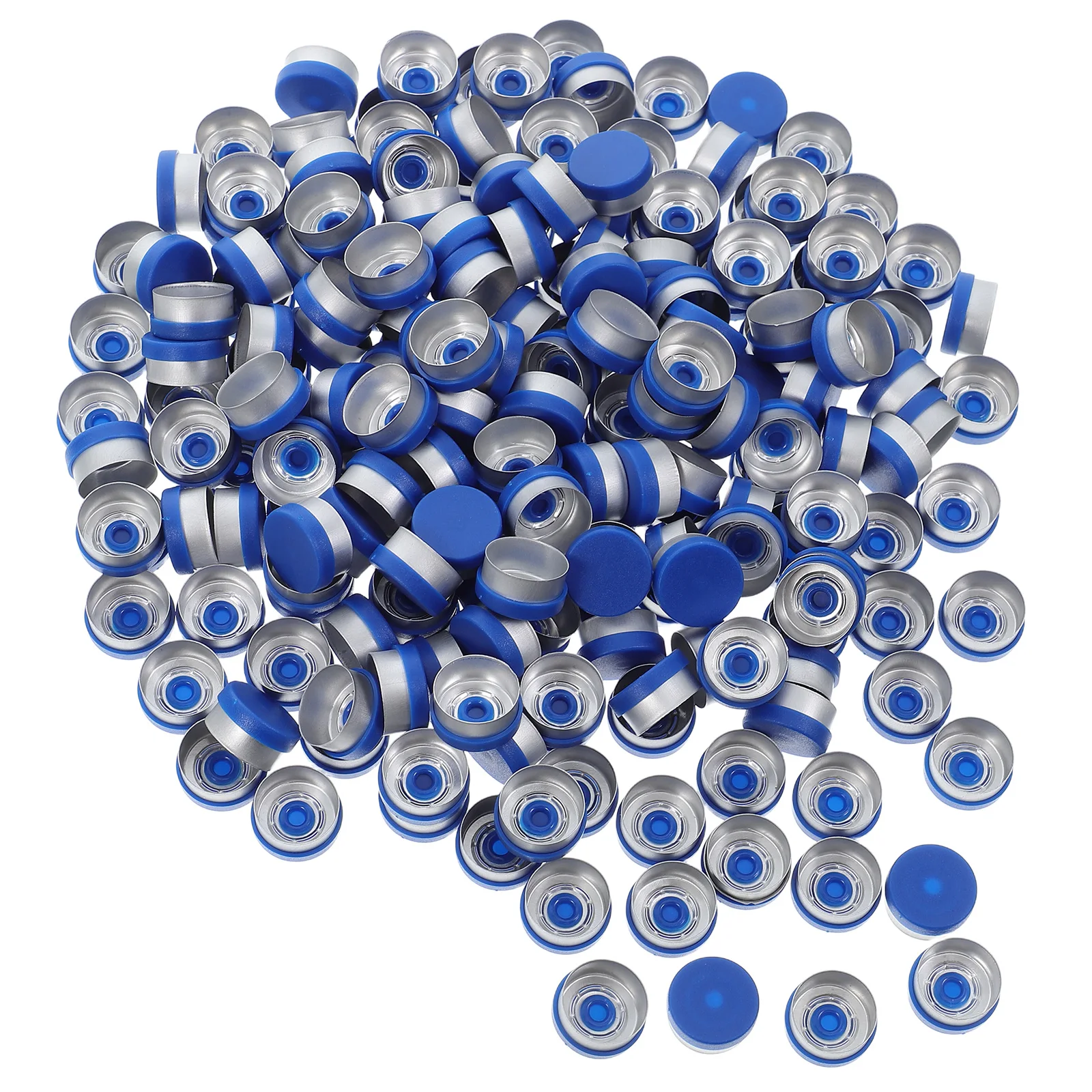 200 Pcs Flip Vial Seal Top Lid Aluminum Caps Seals for Sample Glass Plastic Composite Cover Headspace Lids
200 Pcs Flip Vial Seal Top Lid Aluminum Caps Seals for Sample Glass Plastic Composite Cover Headspace Lids