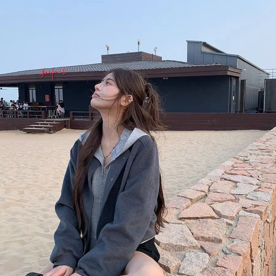 Woman Denim Jackets Buckle Check Lambswool Thickness All-Matched Jacquard Clothe Japanese Wash Stand-Collar Thermal Coffee
Woman Denim Jackets Buckle Check Lambswool Thickness All-Matched Jacquard Clothe Japanese Wash Stand-Collar Thermal Coffee