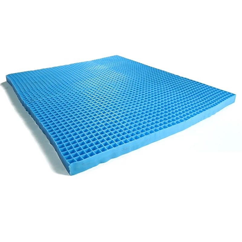 Factory Customized Polymer Elastic TPE Gel Grid Airflow 1.57 Inch Silicone Cooling Bed Mattress Topper
Factory Customized Polymer Elastic TPE Gel Grid Airflow 1.57 Inch Silicone Cooling Bed Mattress Topper
