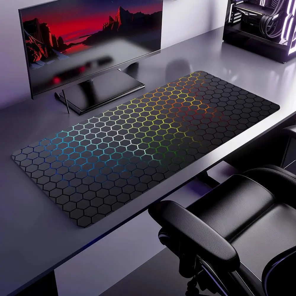 3D Hexagon Geometric Mouse Pad New XXL Computer Mouse Pad Gamer Soft Keyboard Pad Office Desk Mat Extra-Large Desktop Mouse Pad
3D Hexagon Geometric Mouse Pad New XXL Computer Mouse Pad Gamer Soft Keyboard Pad Office Desk Mat Extra-Large Desktop Mouse Pad