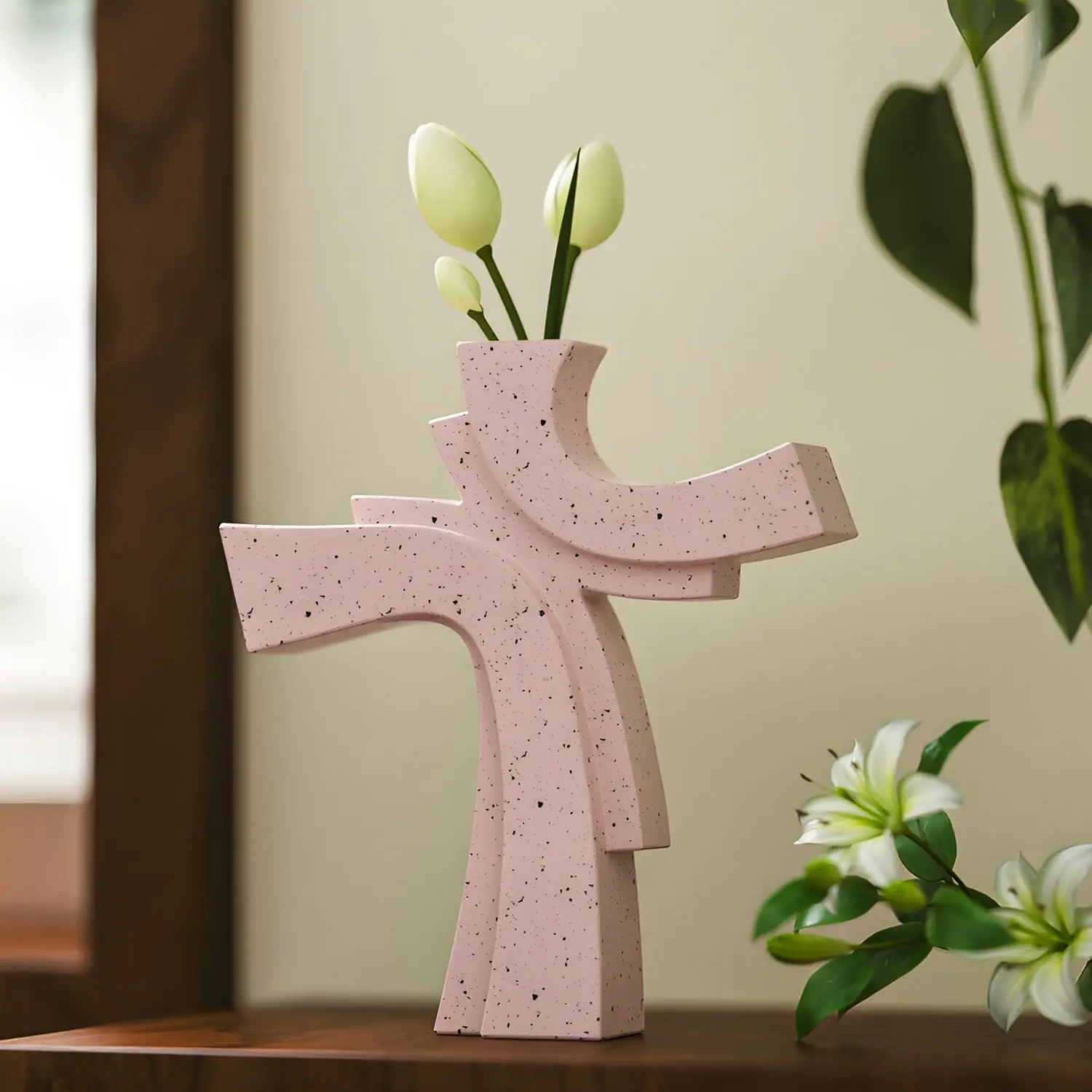 Art Cross Vase Silicone Molds DIY Home Decorative Geometrical Flowerpot Plaster Concrete Mould Ornament Epoxy Resin Mold Tools
Art Cross Vase Silicone Molds DIY Home Decorative Geometrical Flowerpot Plaster Concrete Mould Ornament Epoxy Resin Mold Tools