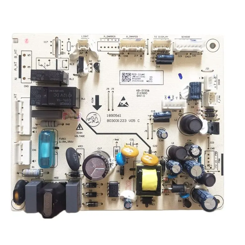 New 1611540 1890561 B03031223 Refrigerator Fridge Main PCB Power Control Board for Hisense BCD-326WT, Fagor FFK6735BX
New 1611540 1890561 B03031223 Refrigerator Fridge Main PCB Power Control Board for Hisense BCD-326WT, Fagor FFK6735BX