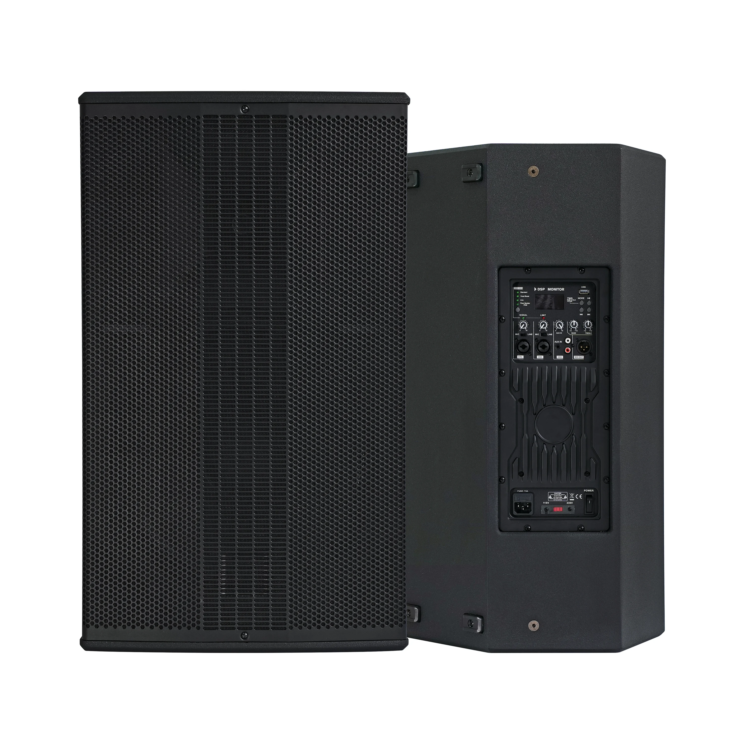 4800W 15 Inch 2-Way Professional Active PA Speaker DSP MP3 Player BT TWS Monitor Outdoor Party Event Concert DJ Sound System
4800W 15 Inch 2-Way Professional Active PA Speaker DSP MP3 Player BT TWS Monitor Outdoor Party Event Concert DJ Sound System