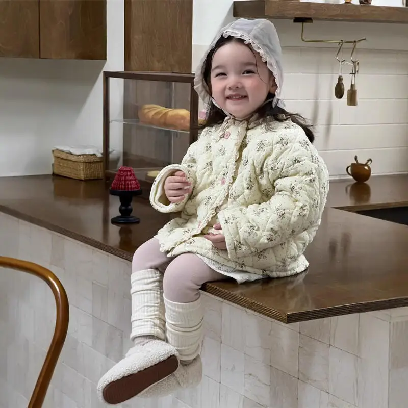 Girls' Autumn Winter Padded Jacket Print Warmth Coat Round Neck Tops Comfortable New Fashion Children Clothes 7 To 12 Years Old
Girls' Autumn Winter Padded Jacket Print Warmth Coat Round Neck Tops Comfortable New Fashion Children Clothes 7 To 12 Years Old