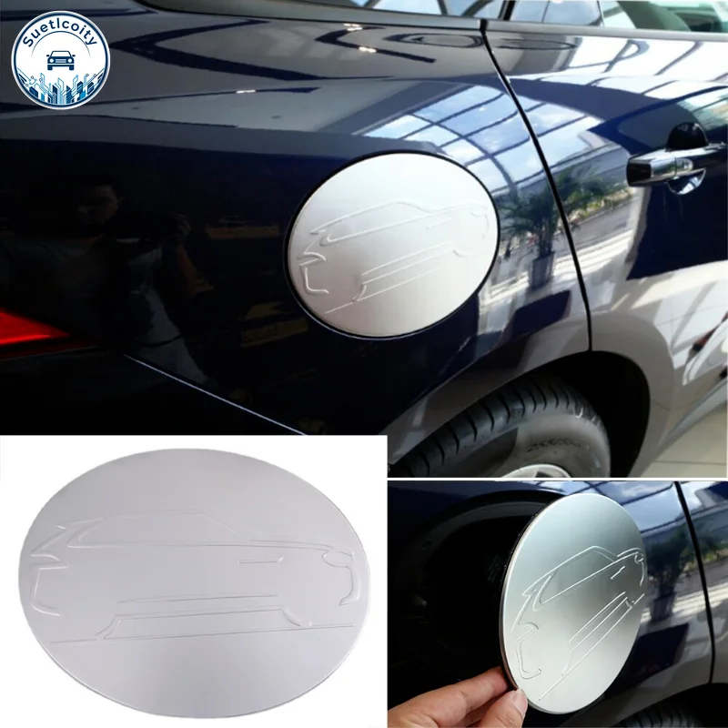 For Jaguar F-PACE 2016-2020 ABS Silver Car Fuel Filler Tank Cover Door Gas Cap Trim Exterior Accessories
For Jaguar F-PACE 2016-2020 ABS Silver Car Fuel Filler Tank Cover Door Gas Cap Trim Exterior Accessories