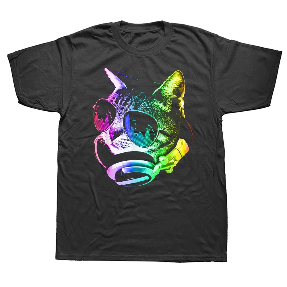 Funny Rainbow Music Cat Dj T Shirts Summer Graphic Cotton Streetwear Short Sleeve Music Hip Hop Birthday Gifts T-shirt Men
Funny Rainbow Music Cat Dj T Shirts Summer Graphic Cotton Streetwear Short Sleeve Music Hip Hop Birthday Gifts T-shirt Men