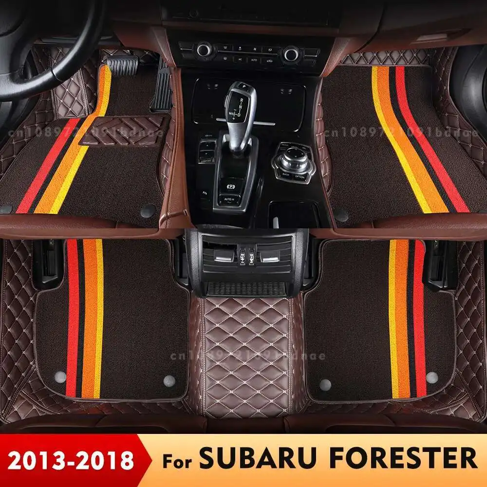For Subaru Forester 2013 2014 2015 2016 2017 2018 Double Layer Car Floor Mats Custom Foot Pads Carpet Cover Interior Accessories
For Subaru Forester 2013 2014 2015 2016 2017 2018 Double Layer Car Floor Mats Custom Foot Pads Carpet Cover Interior Accessories