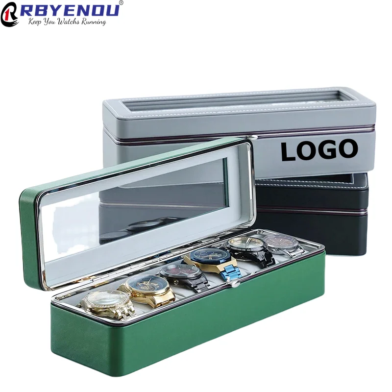 Free Customizable Logo High End PU Leather Metal Edging Iron Hinge 6 Slots Watch Case Jewelry Storage Box Display Packaging Case
Free Customizable Logo High End PU Leather Metal Edging Iron Hinge 6 Slots Watch Case Jewelry Storage Box Display Packaging Case