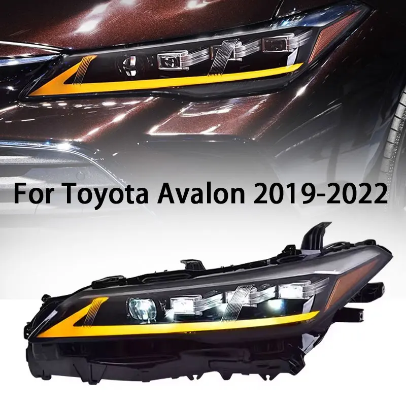 Фара для Toyota Avalon светодиодный фара 2019-2023 фары Avalon DRL сигнал поворота фара дальнего света объектив проектора Angel Eye
Фара для Toyota Avalon светодиодный фара 2019-2023 фары Avalon DRL сигнал поворота фара дальнего света объектив проектора Angel Eye